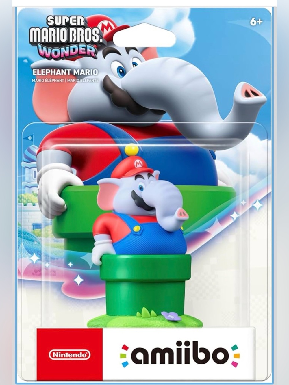 Nintendo Amiibo Super Mario Bros Wonder Elephant Mario Brand New